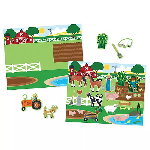 Набір багаторазових наліпок Місця існування тварин (більше 150 шт) від Melissa & Doug