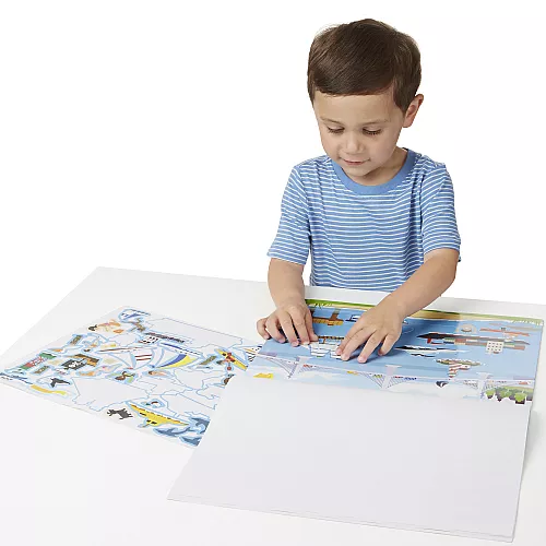 Набор многоразовых наклеек Транспорт (более 165 шт) от Melissa & Doug Набор многоразовых наклеек Транспорт (более 165 шт) от Melissa & Doug