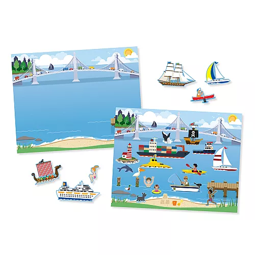 Набор многоразовых наклеек Транспорт (более 165 шт) от Melissa & Doug Набор многоразовых наклеек Транспорт (более 165 шт) от Melissa & Doug