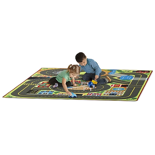Большой игровой коврик Трасса от Melissa & Doug