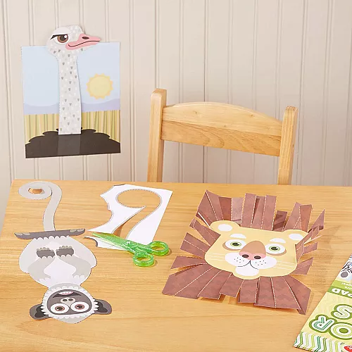 Набор для творчества Вырежи сам Сафари от Melissa & Doug Набор для творчества Вырежи сам Сафари от Melissa & Doug