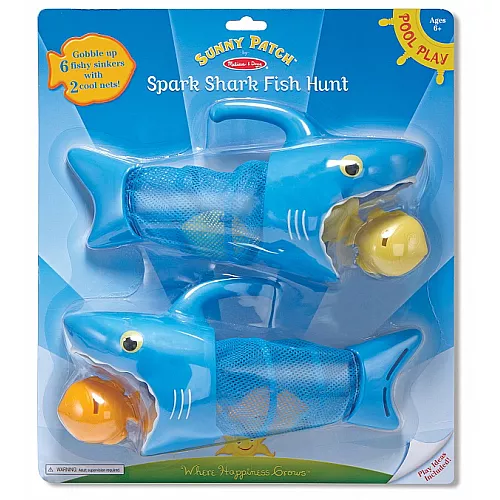 Развивающий набор для игр в воде Акулы и рыбки от Melissa & Doug Развивающий набор для игр в воде Акулы и рыбки от Melissa & Doug
