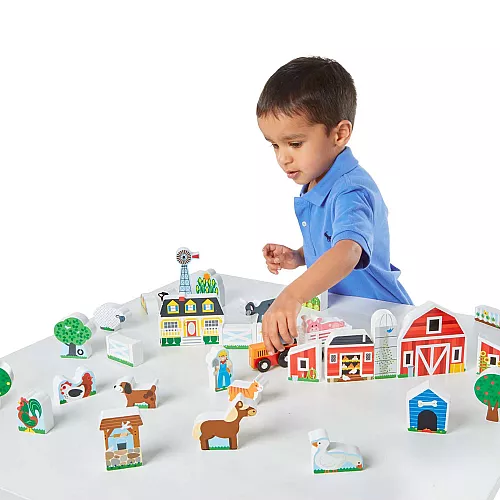 Розвиваючий дерев'яний набір Ферма від Melissa & Doug Розвиваючий дерев'яний набір Ферма від Melissa & Doug