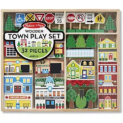 Развивающий деревянный набор Городок от Melissa & Doug