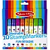 Набір для творчості Фломастери штампи Забавки (10 шт) від Melissa & Doug