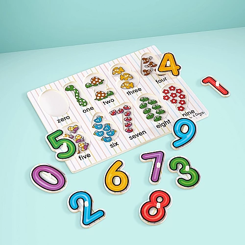 Рамка-вкладыш Загляни под число от Melissa & Doug Рамка-вкладыш Загляни под число от Melissa & Doug