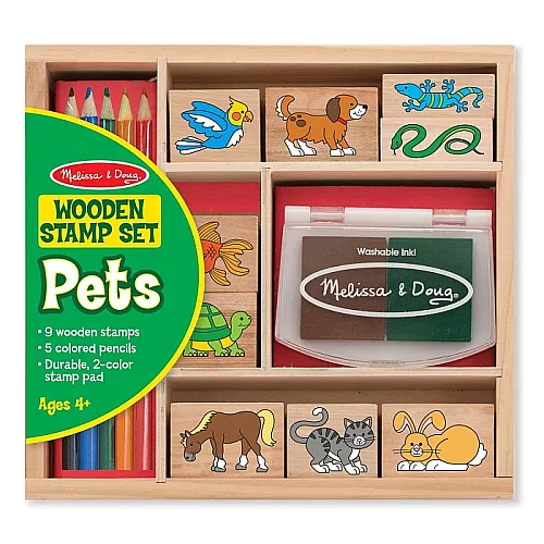 Набор штампов Животные (9 шт) от Melissa & Doug Набор штампов Животные (9 шт) от Melissa & Doug