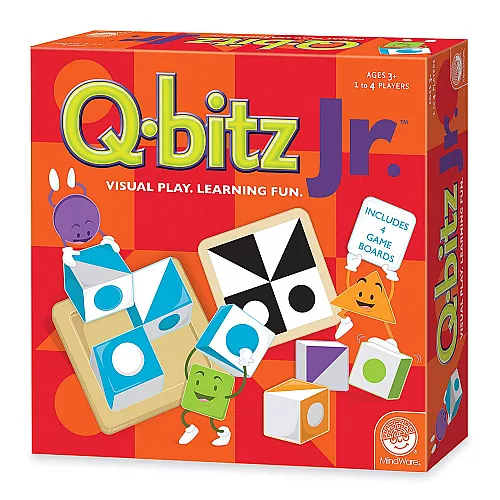 Настольная логической игра Q-bitz Junior от MindWare Настольная логической игра Q-bitz Junior от MindWare