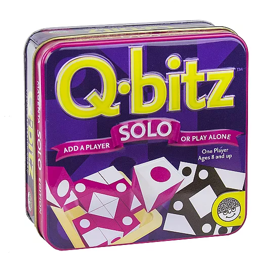 Настільна логічна гра Q-bitz Solo (для 1 гравця) від MindWare Настільна логічна гра Q-bitz Solo (для 1 гравця) від MindWare