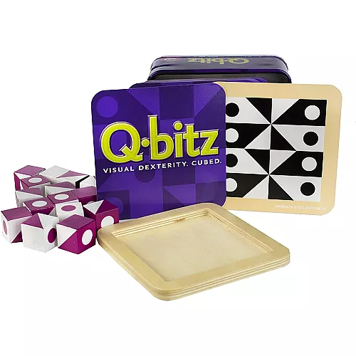 Настільна логічна гра Q-bitz Solo (для 1 гравця) від MindWare Настільна логічна гра Q-bitz Solo (для 1 гравця) від MindWare