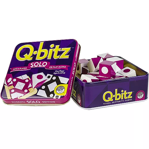 Настільна логічна гра Q-bitz Solo (для 1 гравця) від MindWare Настільна логічна гра Q-bitz Solo (для 1 гравця) від MindWare