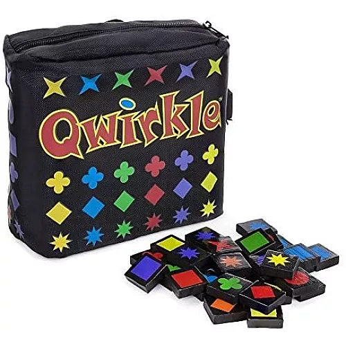 Настольная логической игра Qwirkle для путешествий от MindWare Настольная логической игра Qwirkle для путешествий от MindWare
