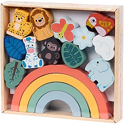 Дерев'яна іграшка-балансир Райдуга від Mini Matters