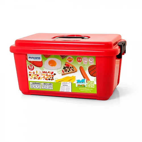 Розвиваючий набір Фастфуд (52 шт) від Miniland