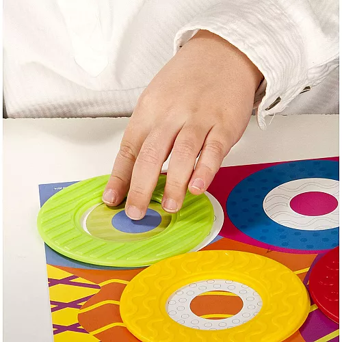 Розвиваючий набір Кольорові кільця (16 кілець) від Miniland