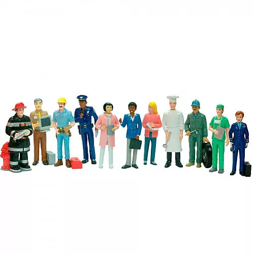 Развивающий набор Профессии (11 шт) от Miniland Развивающий набор Профессии (11 шт) от Miniland