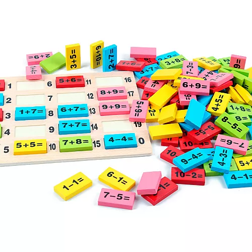 Деревянная игра сложение Монтессори (110 шт) от Obetty