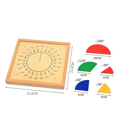Пособие по математике дроби Монтессори