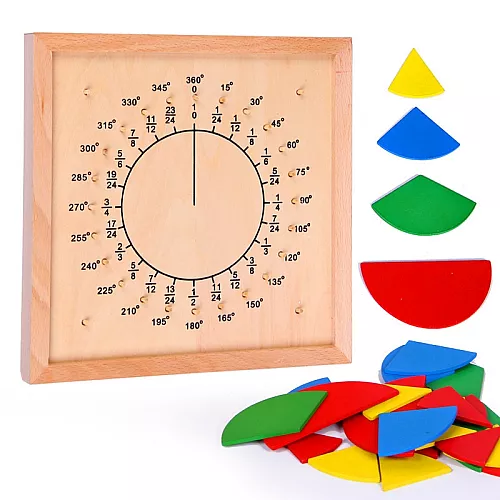 Пособие по математике дроби Монтессори