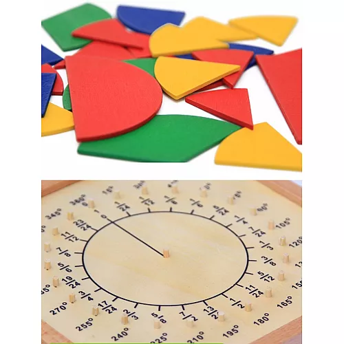 Пособие по математике дроби Монтессори