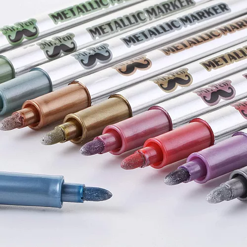 Набор для творчества Маркеры металлик (10 шт) от Mr. Pen Набор для творчества Маркеры металлик (10 шт) от Mr. Pen