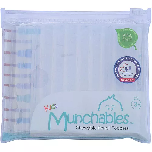 Сенсорный набор жевательных трубочек (10 шт) от Munchables Сенсорный набор жевательных трубочек (10 шт) от Munchables