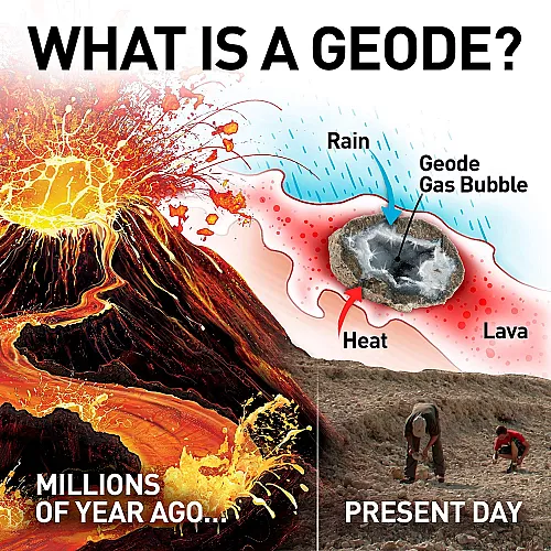 Научный STEM набор Геоды (2 шт) от NATIONAL GEOGRAPHIC Научный STEM набор Геоды (2 шт) от NATIONAL GEOGRAPHIC