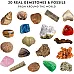 Научный STEM набор Раскопки камни и окаменелости (20 шт) от NATIONAL GEOGRAPHIC