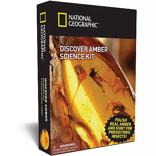 Научный STEM набор Янтарь от NATIONAL GEOGRAPHIC Научный STEM набор Янтарь от NATIONAL GEOGRAPHIC