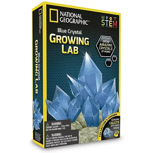 Научный STEM набор Голубые кристаллы от NATIONAL GEOGRAPHIC Научный STEM набор Голубые кристаллы от NATIONAL GEOGRAPHIC