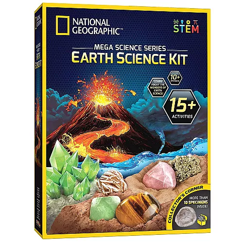 Развивающий STEM набор Наука о Земле от NATIONAL GEOGRAPHIC Развивающий STEM набор Наука о Земле от NATIONAL GEOGRAPHIC