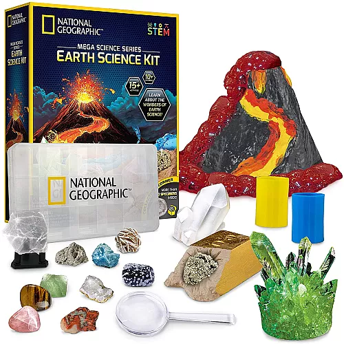 Развивающий STEM набор Наука о Земле от NATIONAL GEOGRAPHIC Развивающий STEM набор Наука о Земле от NATIONAL GEOGRAPHIC