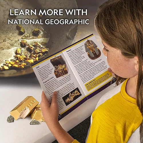 Научный STEM набор Золотые слитки (12 шт) от NATIONAL GEOGRAPHIC Научный STEM набор Золотые слитки (12 шт) от NATIONAL GEOGRAPHIC