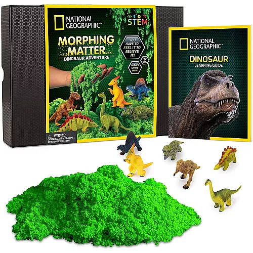 Научный STEM набор Морфирующий песок Динозавры от NATIONAL GEOGRAPHIC