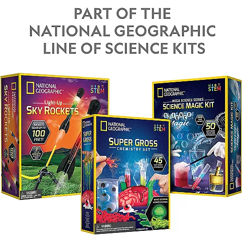 Науковий STEM набір Фокуси (більше 75 фокусів) від NATIONAL GEOGRAPHIC Науковий STEM набір Фокуси (більше 75 фокусів) від NATIONAL GEOGRAPHIC