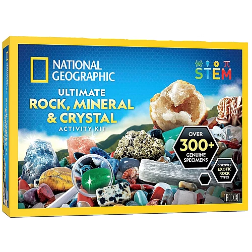 Научный STEM набор Камни, минералы от NATIONAL GEOGRAPHIC