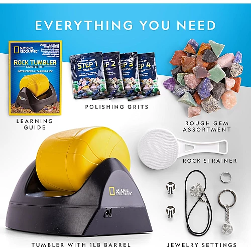 Науковий STEM набір Стартовий з тумблером (227 гр каменів) від NATIONAL GEOGRAPHIC