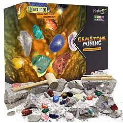 Научный STEM набор 15 камней от Nature Gear