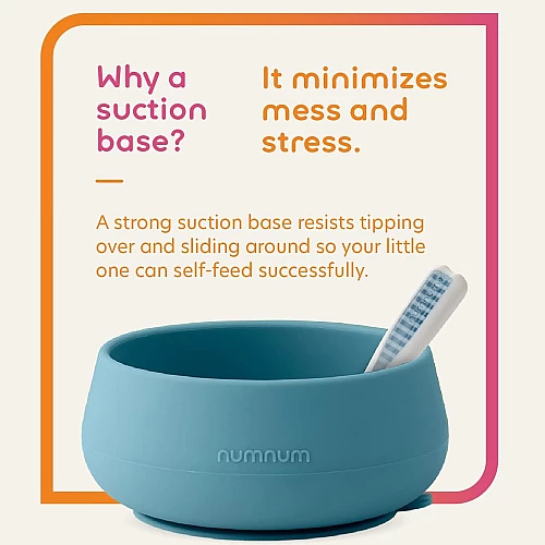 Набір для годування Миска та 2 ложки від NumNum