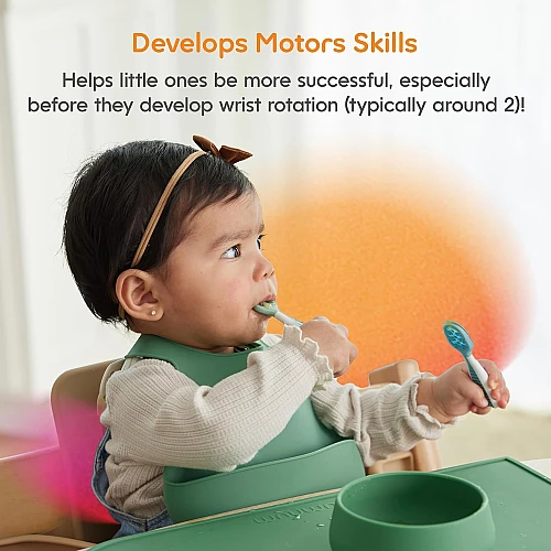 Набір дитячих ложок (2 шт) від NumNum