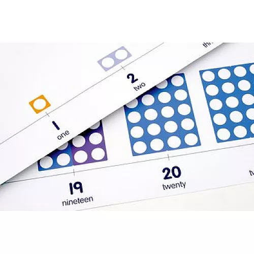 Нумикон. Числовая линия от 0 до 21 (1 шт)