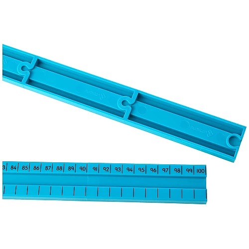 Нумикон. Числовой ряд (1-100 см) для палочек Кюизенера