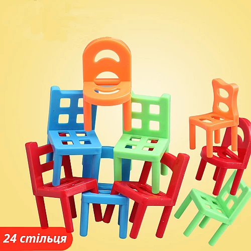 Развивающая игра-балансир Стулья от Obetty