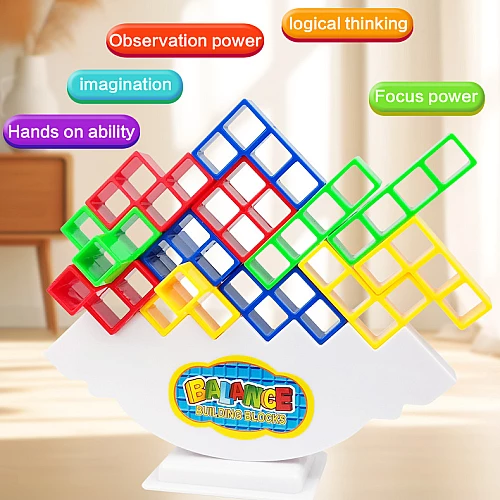 Розвиваюча іграшка-балансир Тетріс від Obetty