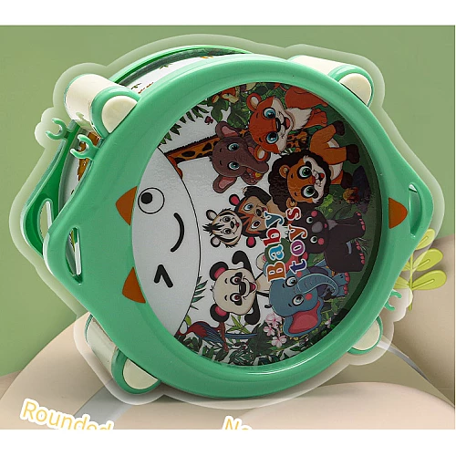 Набор музыкальных инструментов Барабан, маракасы и дудка от Obetty