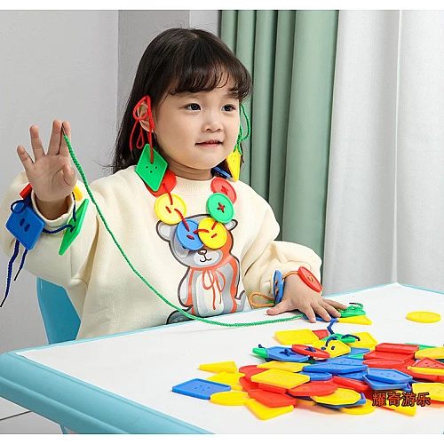 Набор для сортировки и счета Большие пуговицы от Obetty