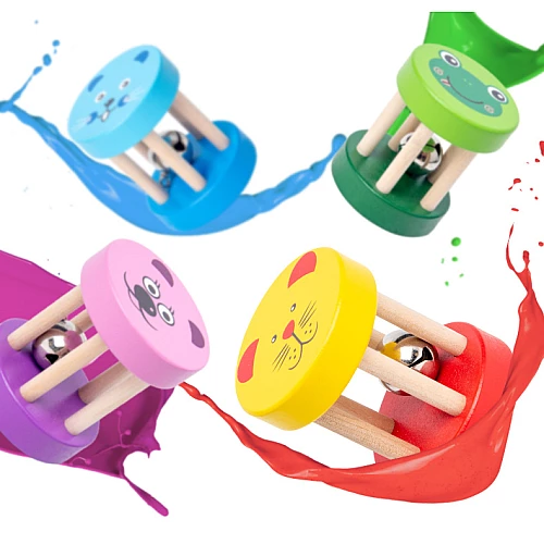 Развивающая погремушка Животные (1 шт) от Obetty