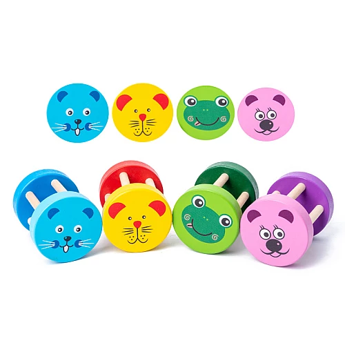 Развивающая погремушка Животные (1 шт) от Obetty