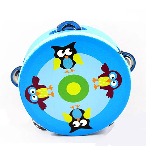 Розвиваюча музична іграшка кольоровий Бубон (15 см) від Obetty