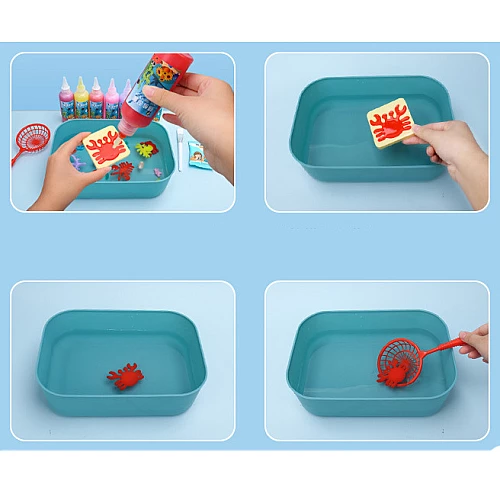 Набор для творчества аквагель Волшебные водные фигурки от Obetty